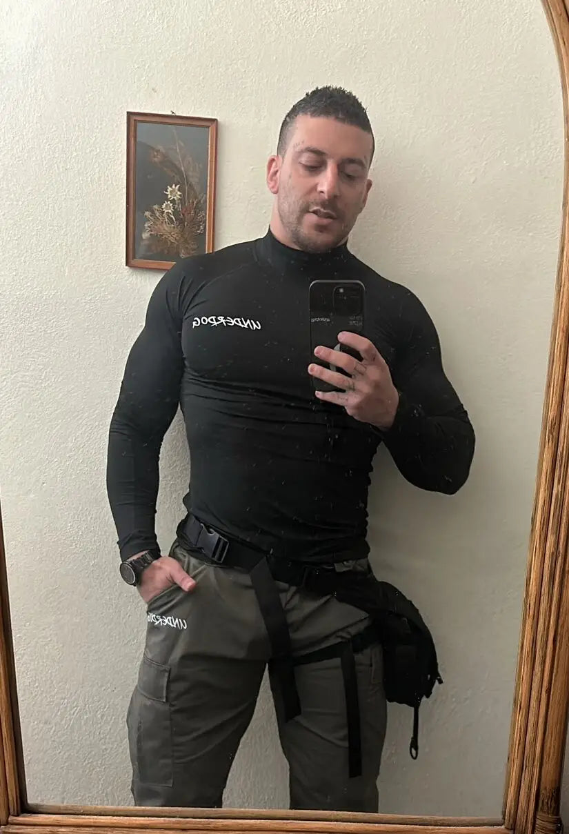 Underdog - Green Cargo Pant With Belt - HumbleUnderdogs