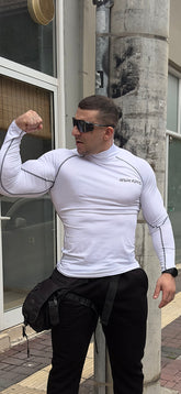 Underdogs Elite Compression - Μαύρο Μακρύλαιμο Μακρυμάνικο