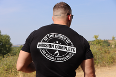 Mission Complete - Black T-Shirt | By The Order Of The Humble Underdogs