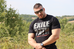 Exile Path - Μαύρο T-Shirt | Έκδοση Συντεταγμένων των Underdog