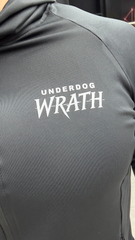 Underdogs Wrath - Μαύρη Ζακέτα με Κουκούλα