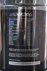 Pre Workout HERO RAGE 400g - 25 Μερίδες | Γεύση Μπλε Βατόμουρο