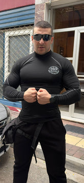 Underdog 54:17 Compression - Μαύρο Μακρύλαιμο Μακρυμάνικο