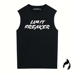 Limit Breaker - Black | White Sleeveless "Endless Infinity" - HumbleUnderdogs