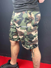 Underdog - Πράσινο Στρατιωτικό Σορτς Κάργκο Μαζί Με Ζώνη