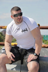 Underdog 4.13 Compression - Black | White T-Shirt