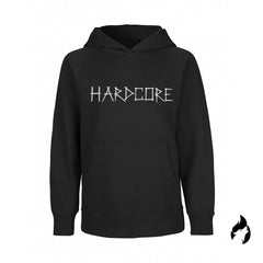 Hard Core - Black Hoodie - HumbleUnderdogs