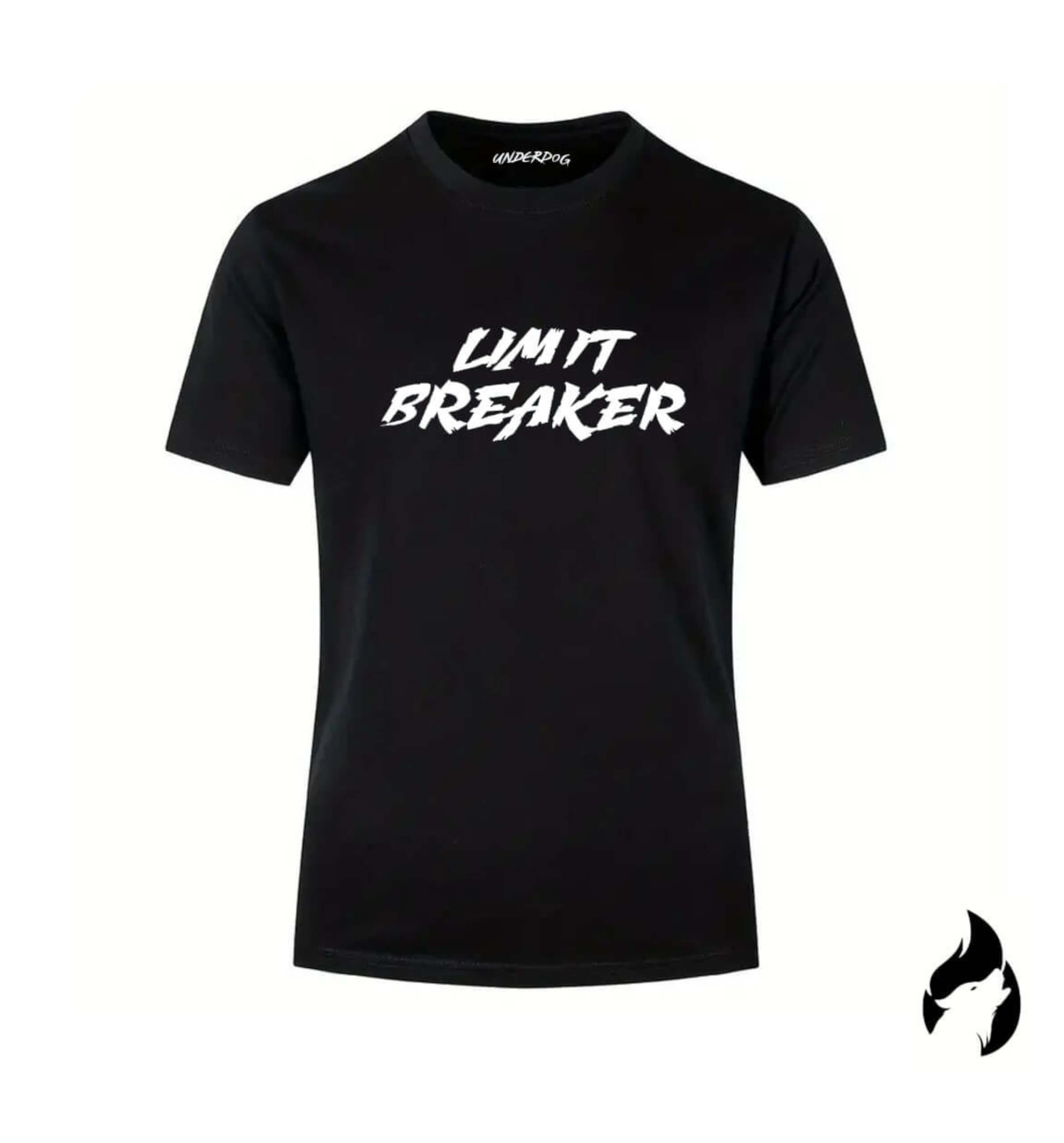 Limit Breaker - Black T-Shirt "Step Beyond Your Comfort Zone!" - HumbleUnderdogs