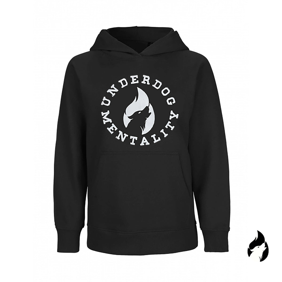 Underdog Mentality - Black Hoodie "Rise Above, Defy Expectations" - HumbleUnderdogs