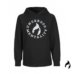 Underdog Mentality - Black Hoodie "Rise Above, Defy Expectations" - HumbleUnderdogs