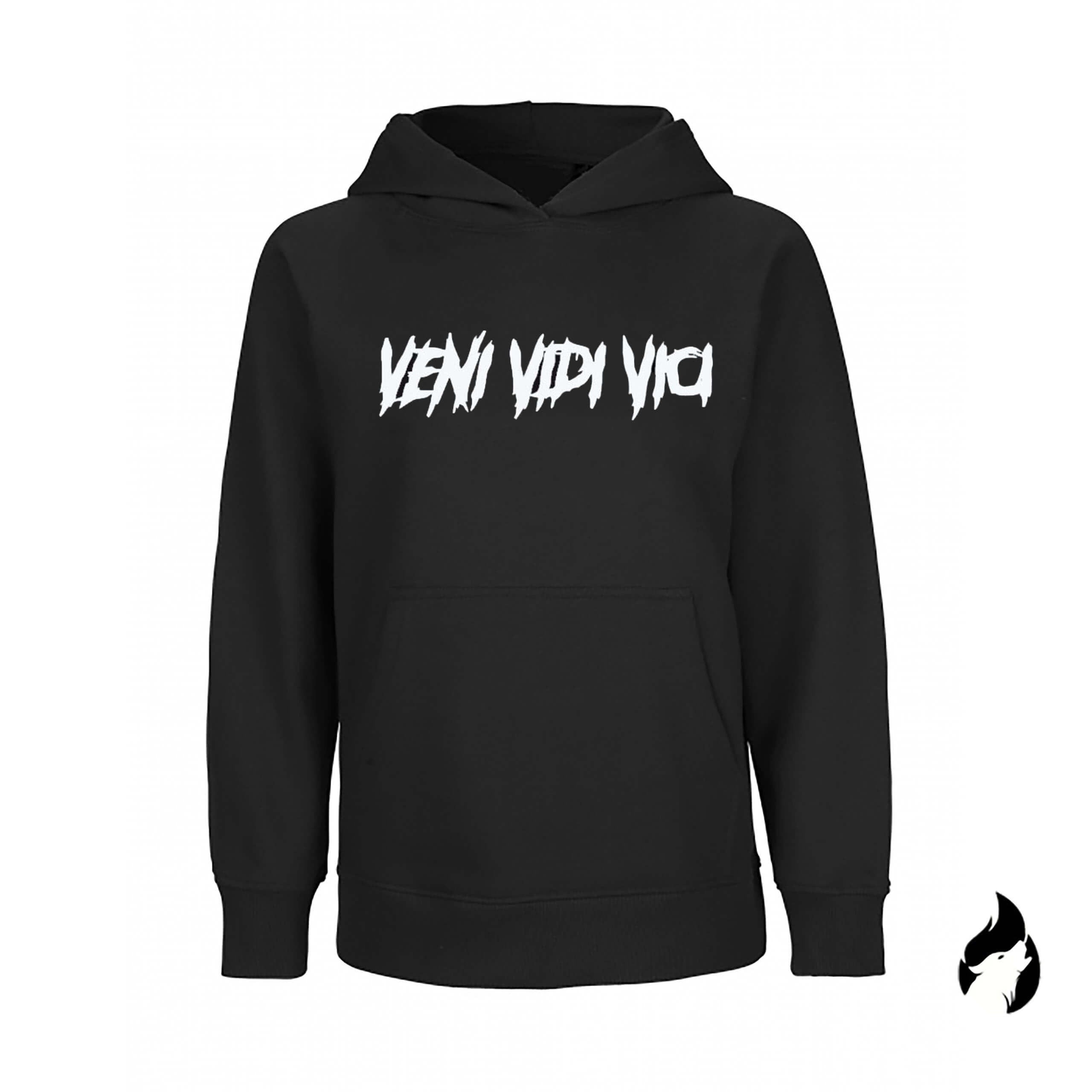 Veni Vidi Vici - Black | White Hoodie "Prove Them Wrong" - HumbleUnderdogs