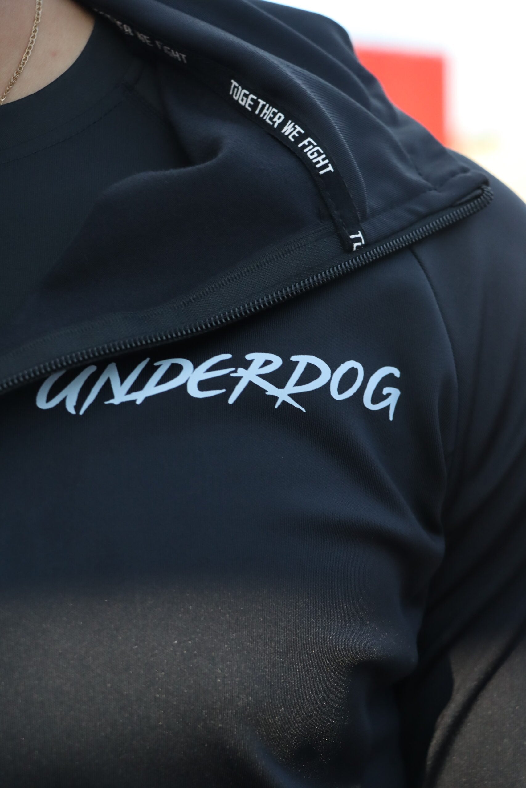 Underdogs Alpha Command - Black | White Hooded Jacket - HumbleUnderdogs