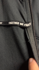 Underdogs Wrath - Μαύρη Ζακέτα με Κουκούλα