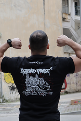 Grind First - Glory Later Μαύρο T-Shirt