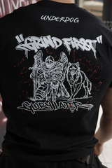Grind First - Glory Later Μαύρο T-Shirt