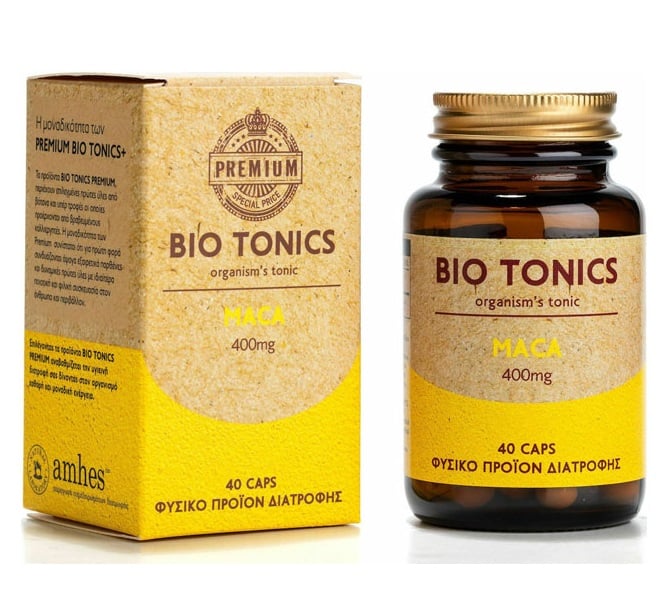 Premium Maca 400mg 40 Vegan Capsules | Biotonics - HumbleUnderdogs