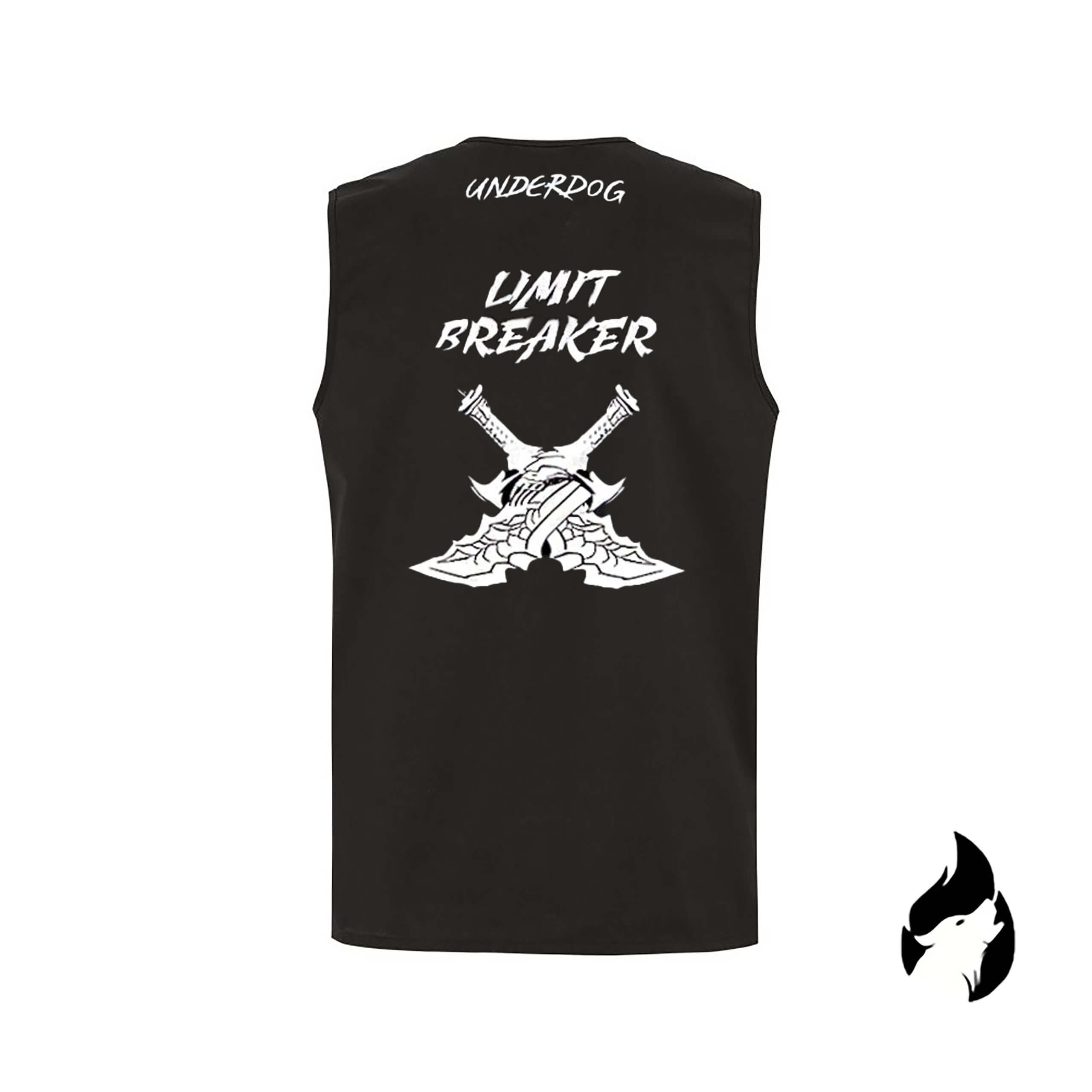 Limit Breaker - Black | White Sleeveless "Endless Infinity" - HumbleUnderdogs