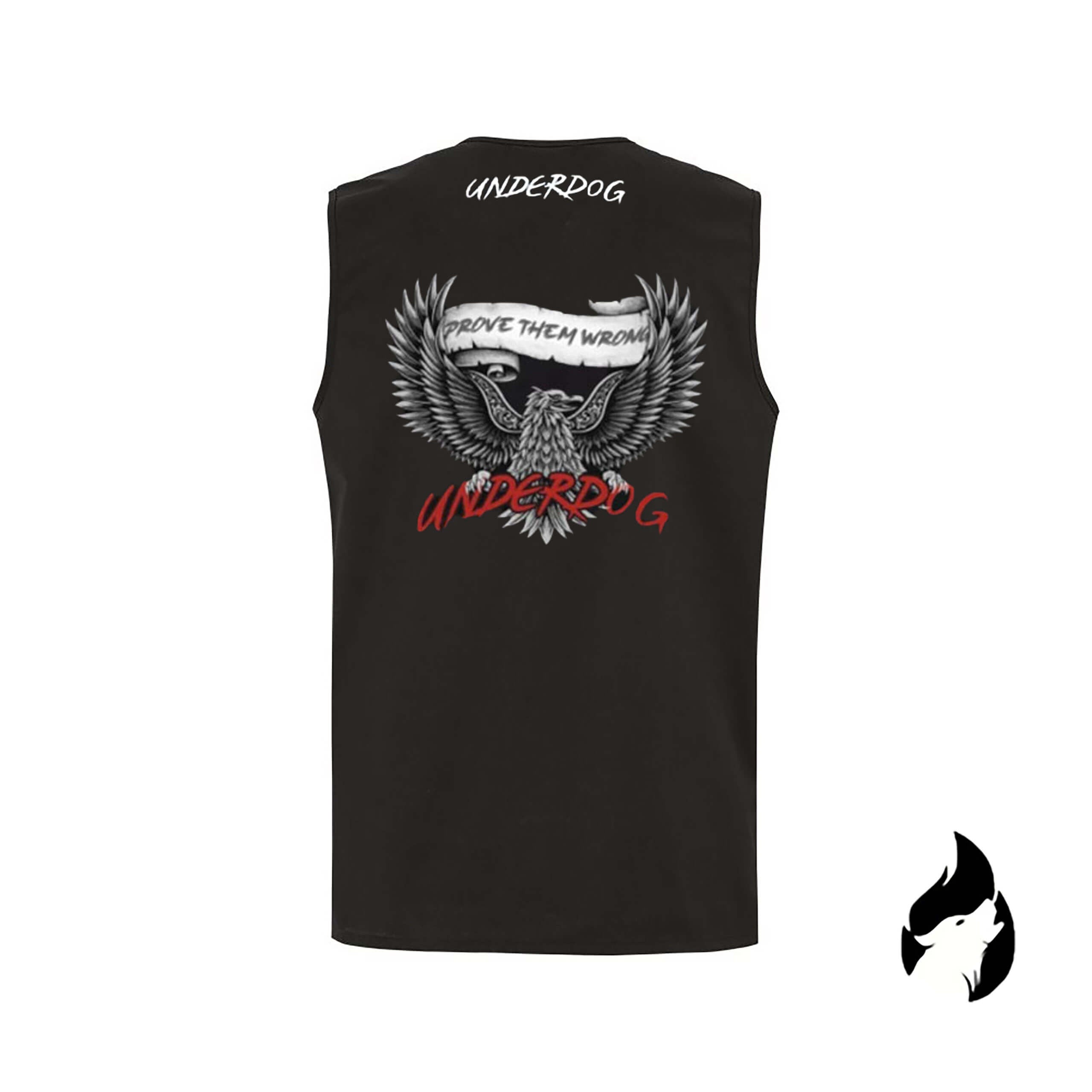 Veni Vidi Vici - Black Sleeveless "Triumph with Unyielding Spirit" - HumbleUnderdogs