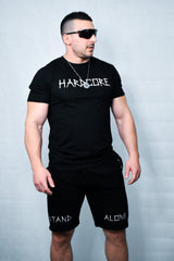 Hard Core - Black T-Shirt - HumbleUnderdogs