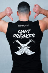 Limit Breaker - Black | White Sleeveless "Endless Infinity" - HumbleUnderdogs