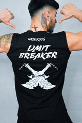 Limit Breaker - Black | White Sleeveless "Endless Infinity" - HumbleUnderdogs