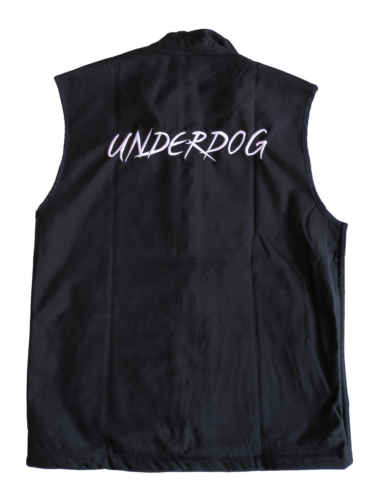 Underdog - Black Sleeveless Vest - HumbleUnderdogs