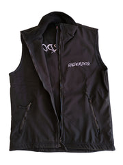 Underdog - Black Sleeveless Vest - HumbleUnderdogs