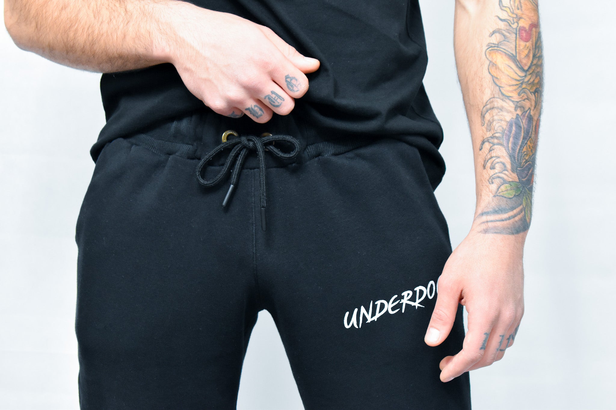 Underdog - Black | White Tracksuit - HumbleUnderdogs