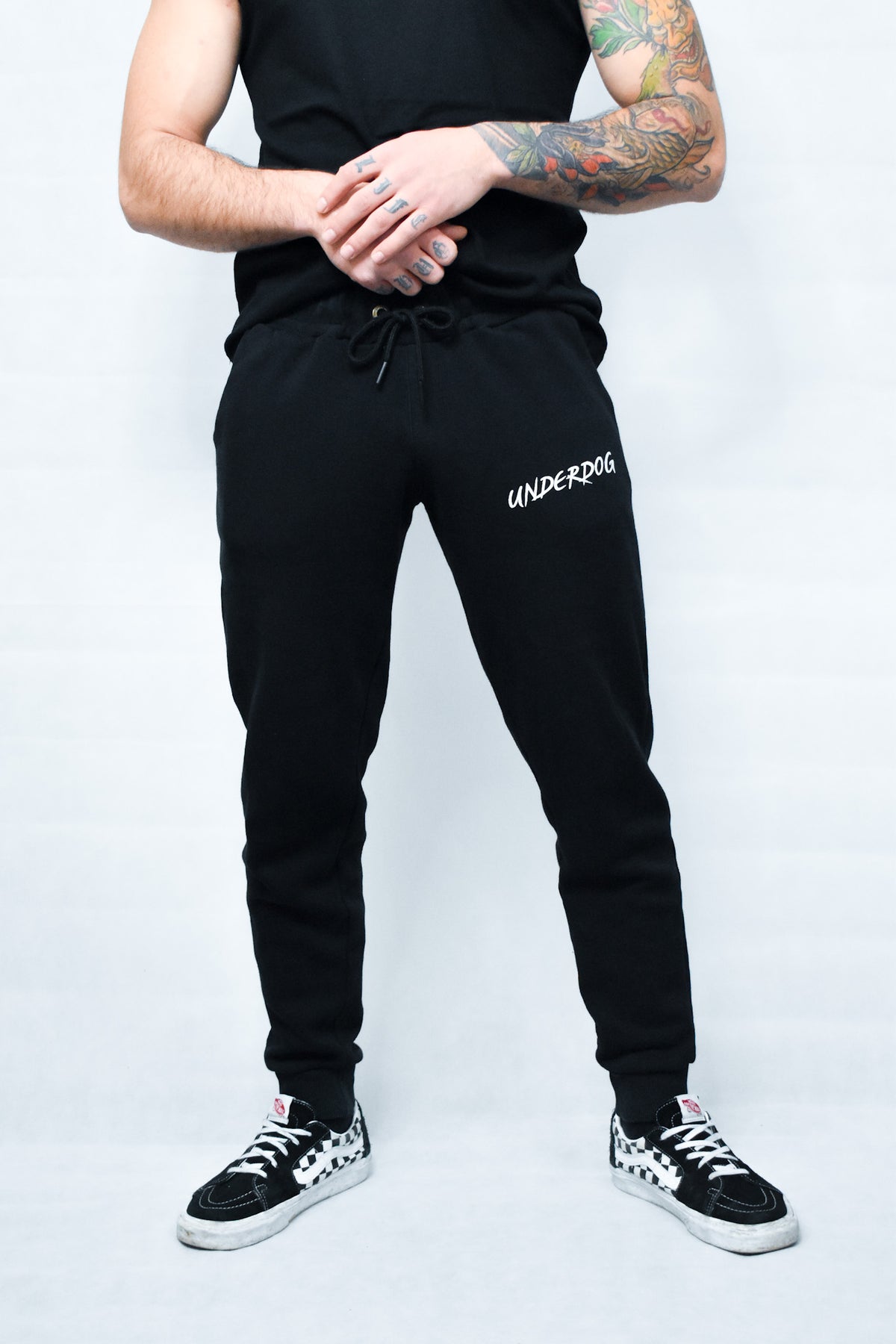 Underdog - Black | White Tracksuit - HumbleUnderdogs