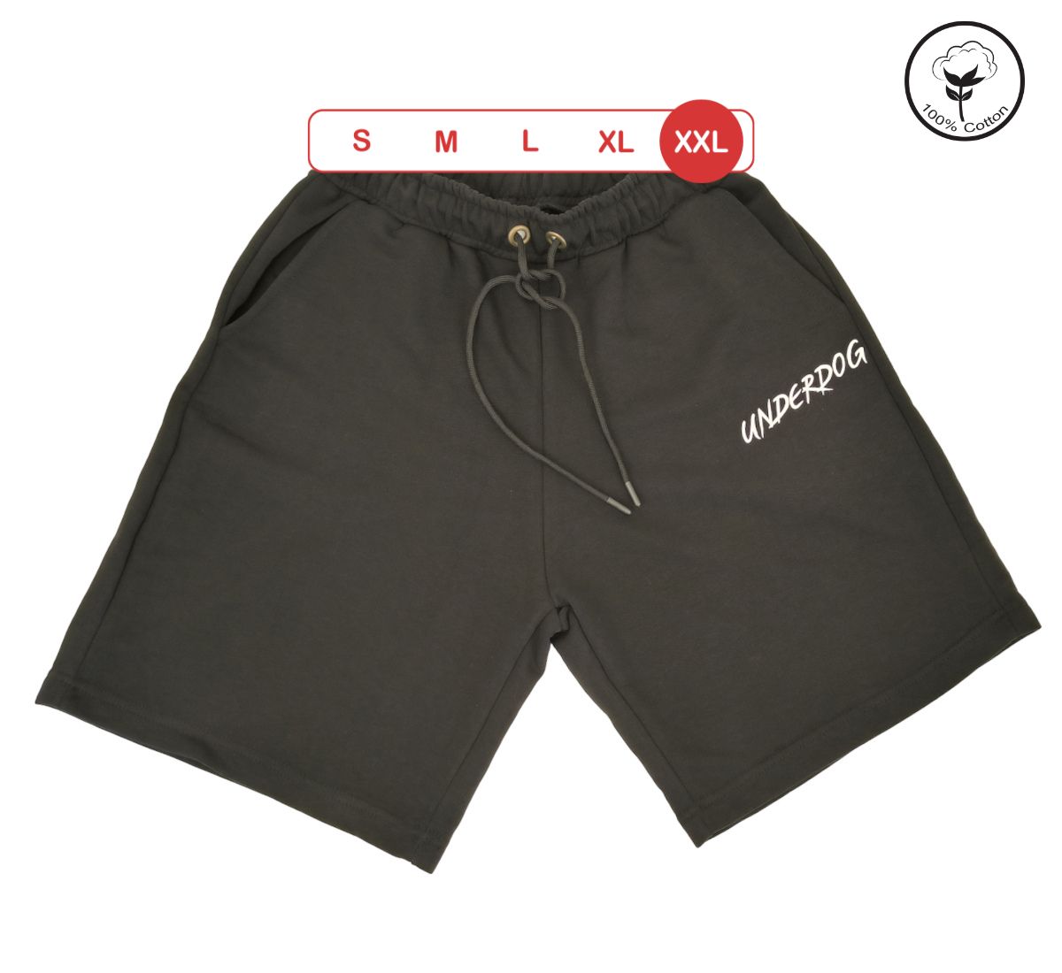 Underdog - Grey | Black Shorts - HumbleUnderdogs