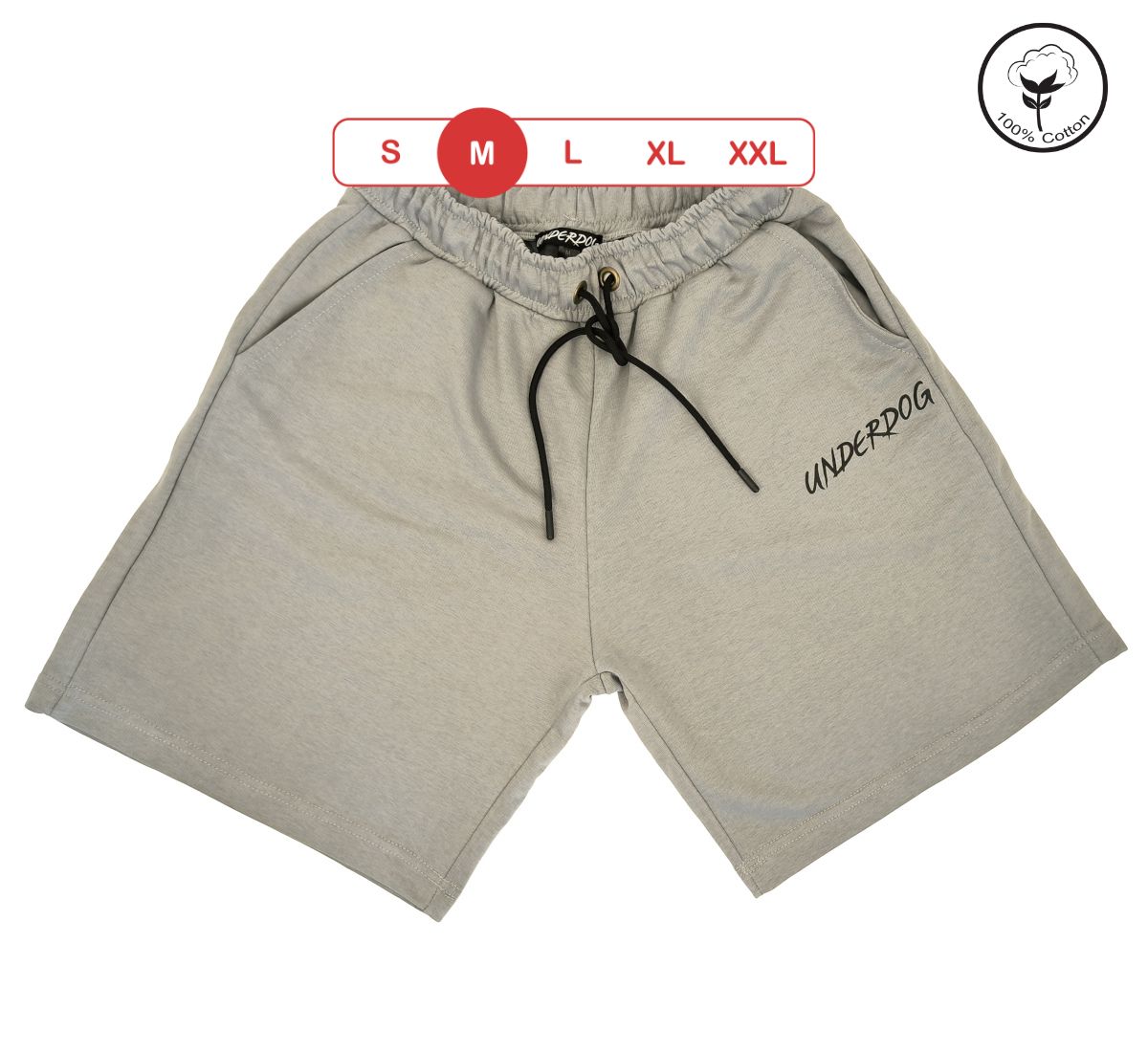 Underdog - Grey | Black Shorts - HumbleUnderdogs